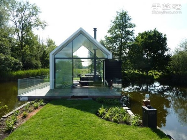 Decoration design of holiday cabin in Holland Lake District