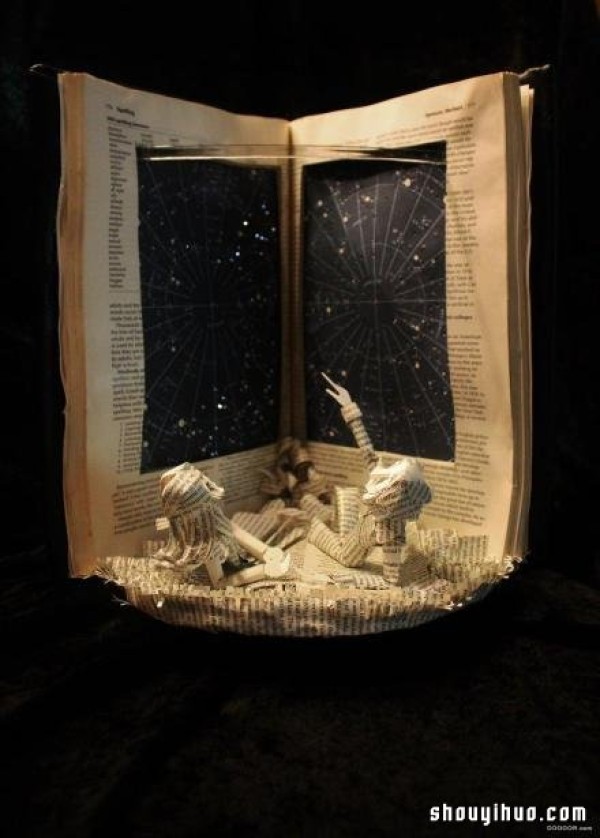 Appreciation of the profound paper art and super creative origami works