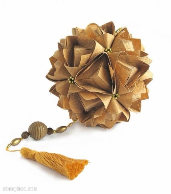 Appreciation of the beautiful handmade origami flower balls (3)