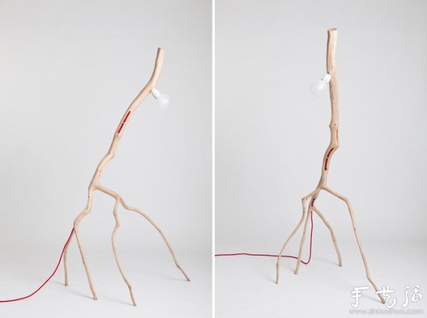 Twigs hand-made unique lamps