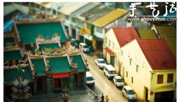 Tilt-shift photography: Photograph buildings and people into dreamy models