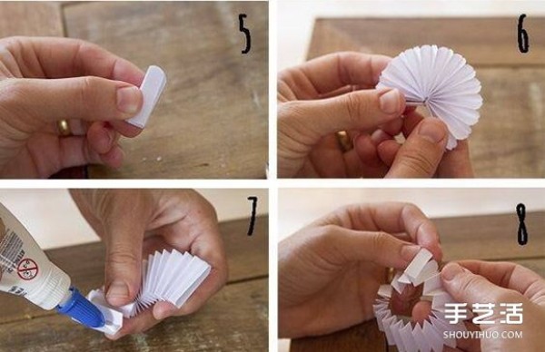 How to make three-dimensional flowers with simple handmade three-dimensional paper flowers