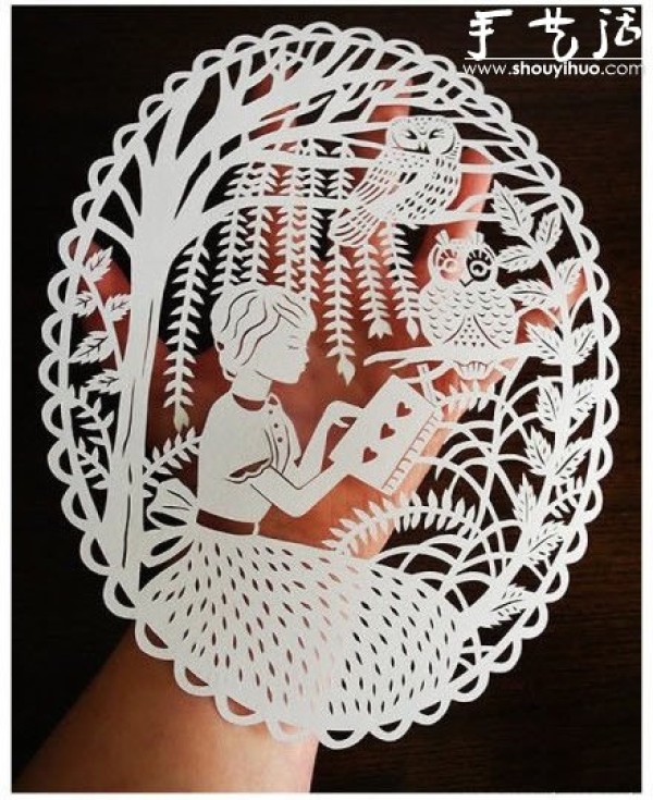 Appreciation of Sarah Trumbauer paper-cut patterns