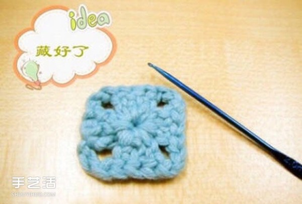 The warm crochet coaster knitting tutorial is perfect for the cool season~