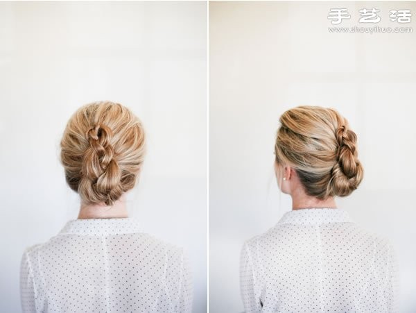 French-style braided hair DIY tutorial