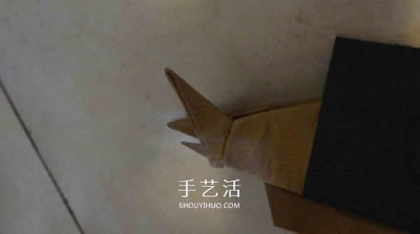 A three-dimensional snail origami method and a simple illustration of folding a snail