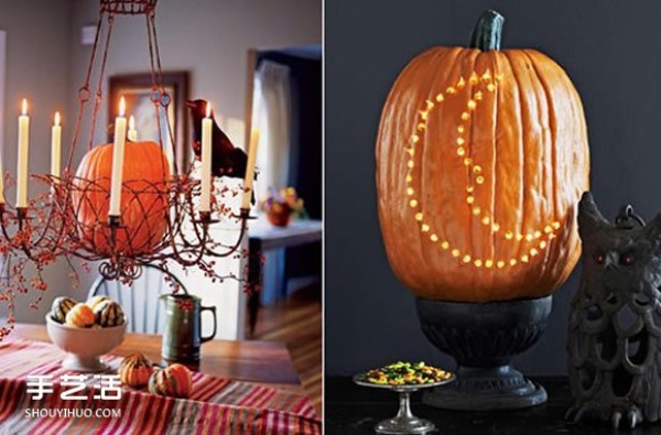 How to make Halloween pumpkin lanterns with pictures and DIY Halloween pumpkin heads