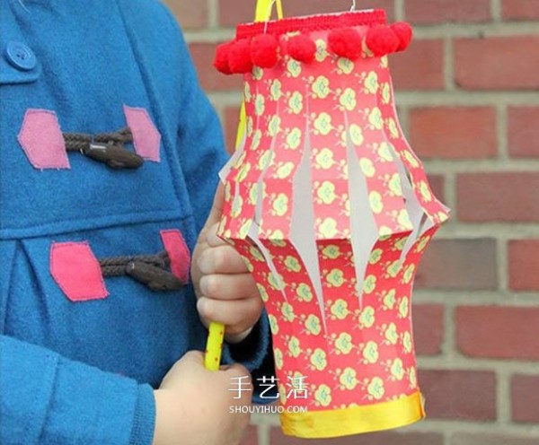 Parent-child crafts to welcome the New Year: Illustrations of how to make simple and beautiful paper lanterns