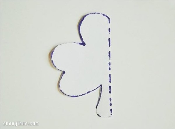 Cute little fresh clover hairpin fabric art handmade tutorial