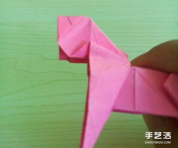 Hideo Komatsus Horse Origami Illustration, a Super Detailed Three-dimensional Horse Origami Tutorial