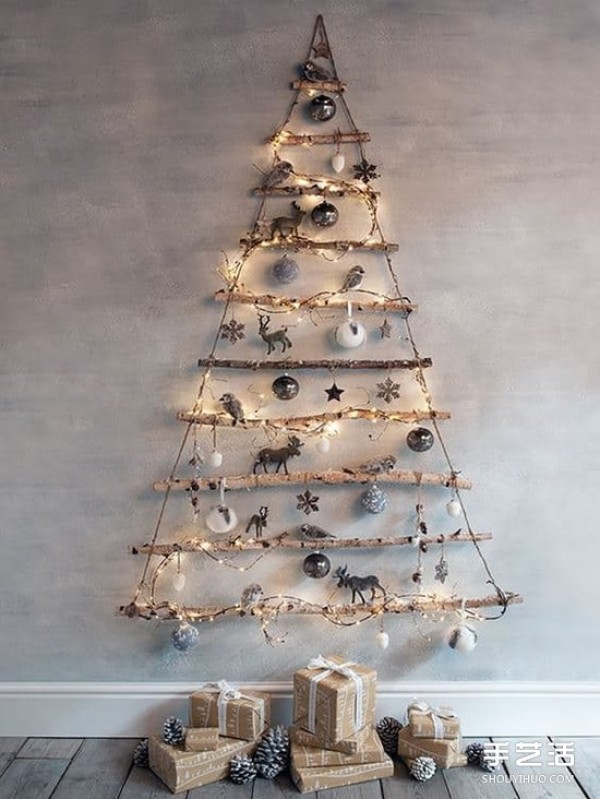 It doesn’t have to be gorgeous, Nordic minimalist style Christmas home decoration