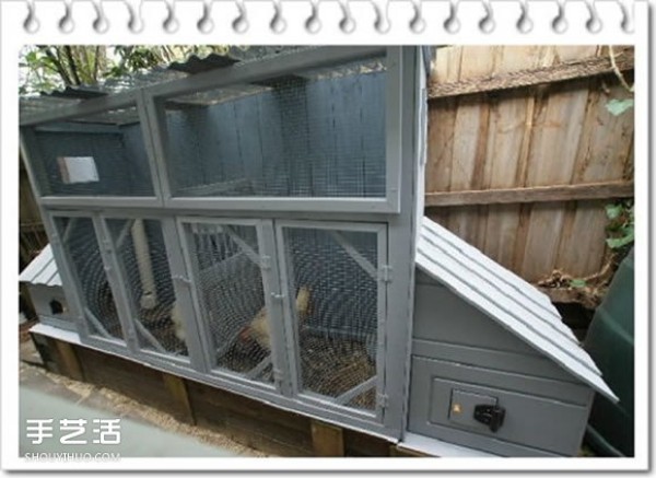 How to transform a chicken coop into a birdhouse, a homemade large-space birdhouse DIY tutorial