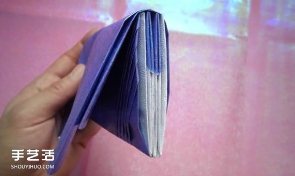 Origami wallet multi-layer simple diagram detailed wallet folding diagram