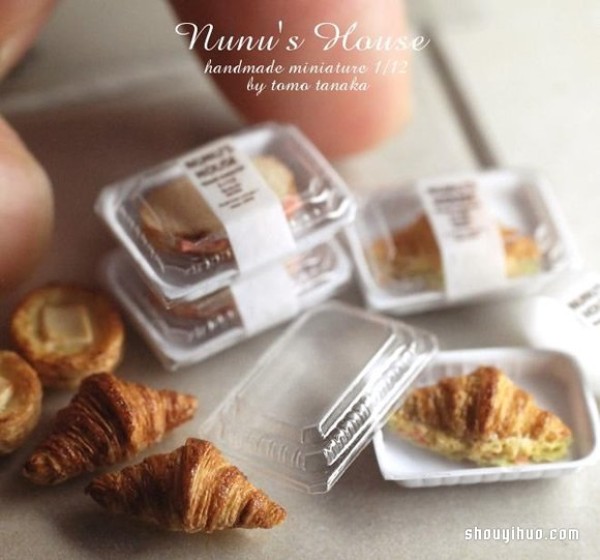 Its hard to tell the real thing from the fake! Polymer clay DIY exquisite miniature food model