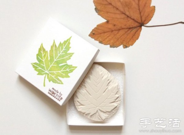 Fresh and elegant handmade rubber stamp works