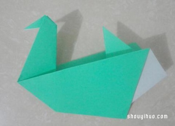 How to make origami waterbirds, illustrated tutorials on how to fold handmade waterbirds