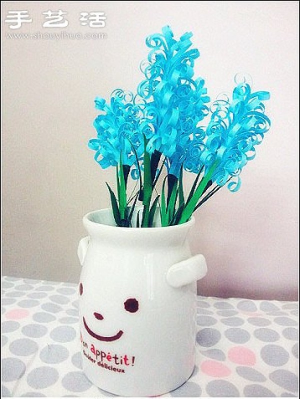 Beautiful hyacinth/hyacinth flower hand-making tutorial