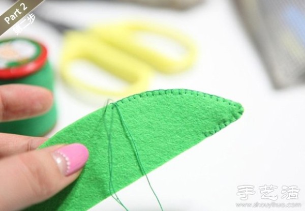 Super cute pea doll hand-made tutorial