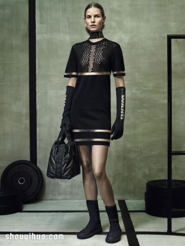 Alexander Wang and H&M minimalist street sports items