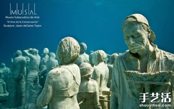 Underwater Sculpture "The Evolution of Silence" Appreciation