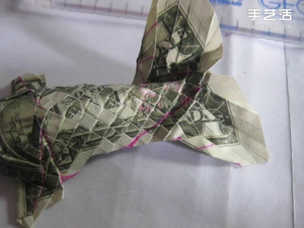 How to fold origami dollar carp and how to fold carp with dollars