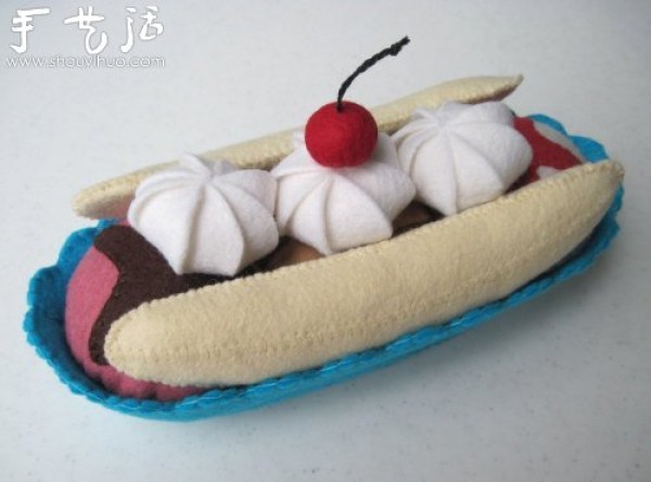 Handmade fabric DIY various exquisite snacks