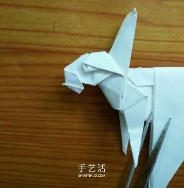 How to Origami a Complex Rabbit, Illustrated Origami Rabbit for the Mid-Autumn Festival