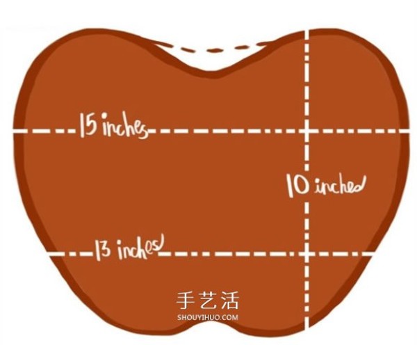 How to make your own red apple pillow, its easy to make it according to the drawings! 