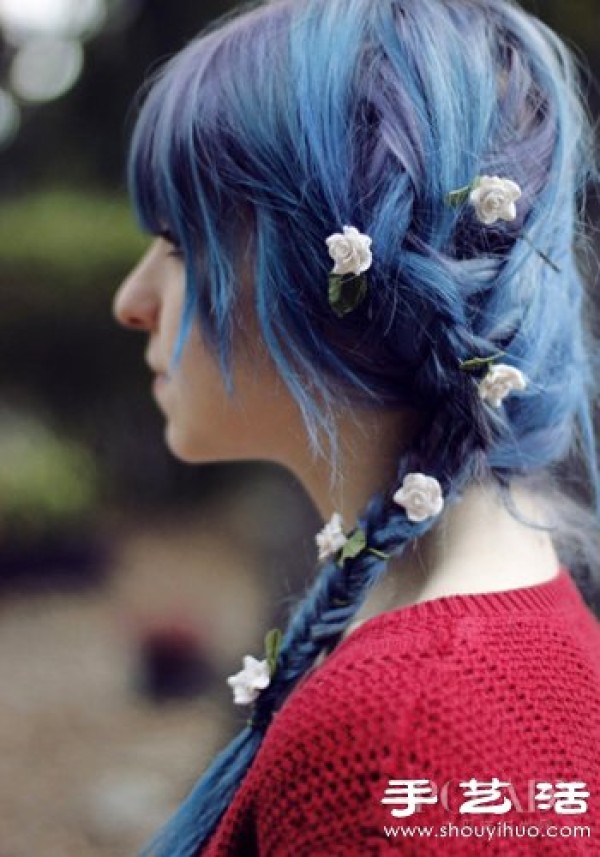 DIY summer eye-catching hair accessories to feel cute