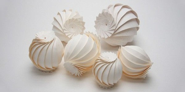 Beautiful 3D origami works