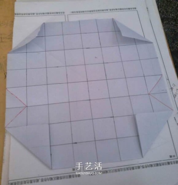 Step-by-step diagram of how to fold a Rothbard rose, origami Fukuyama