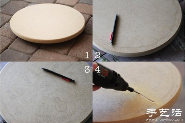 Homemade lucky wheel DIY handmade