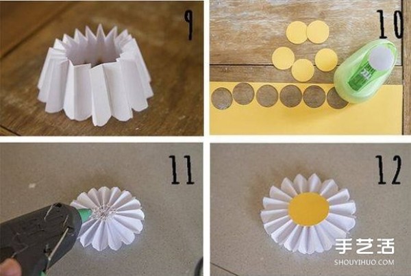 How to make three-dimensional flowers with simple handmade three-dimensional paper flowers