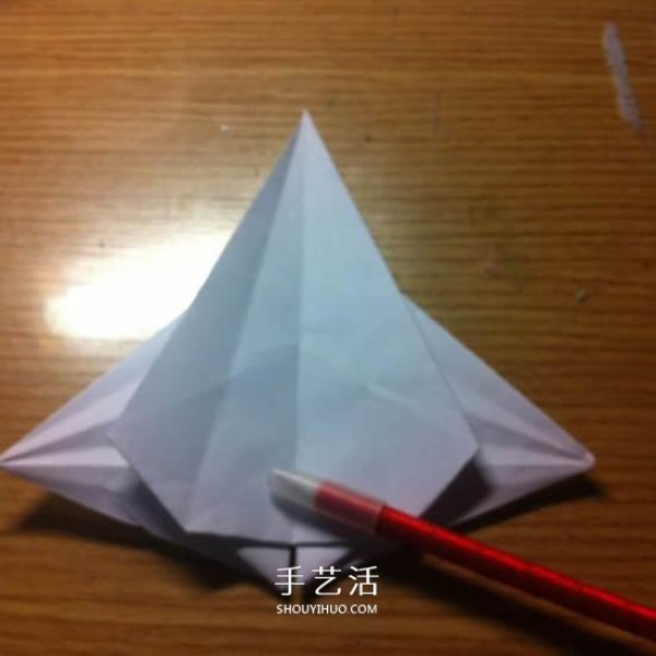 How to fold a thousand paper crane storage box into origami into a thousand paper crane storage box