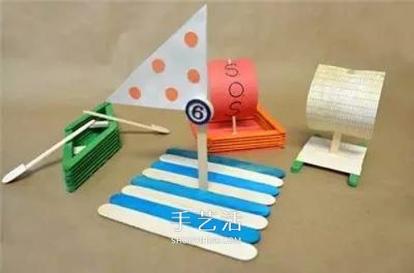 How to make a boat with ice cream sticks in 3 simple ways to make a toy boat