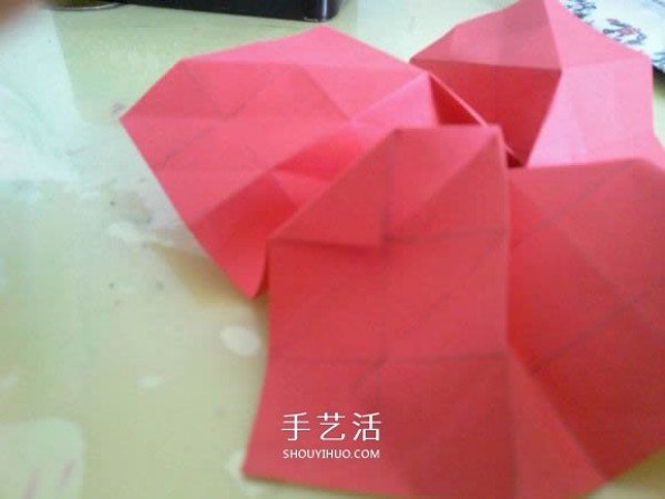 How to fold LS roses with illustrations and how to fold LS roses by hand step by step