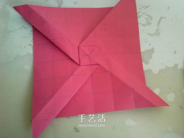 How to fold LS roses and illustrate how to fold LS roses by hand with steps