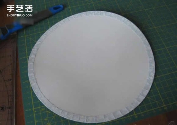 How to make a round cloth box tutorial round fabric storage box DIY diagram