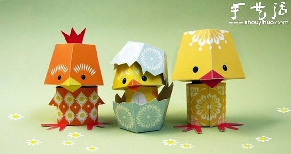 Super cute hand-cut paper animals