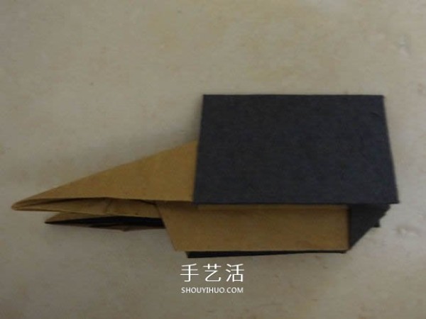 A three-dimensional snail origami method and a simple illustration of folding a snail