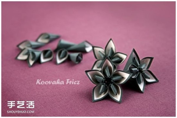 How to fold decorative flower balls by hand origami to make beautiful flower ball hangings