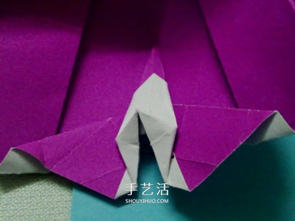 Mengshen Origami Tutorial Illustrated Steps of Folding the Cute Three-dimensional Damax