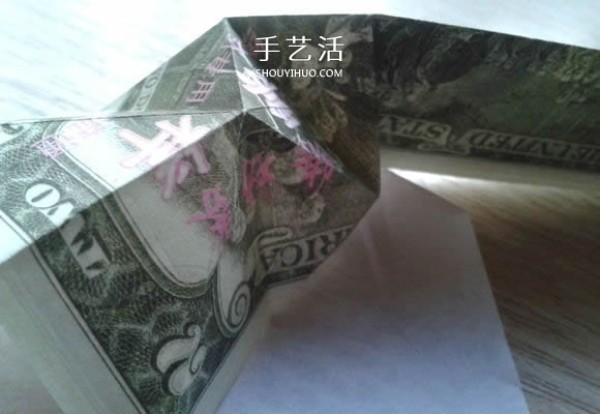 How to fold a flower angel heart and illustrate a beautiful dollar origami love tutorial