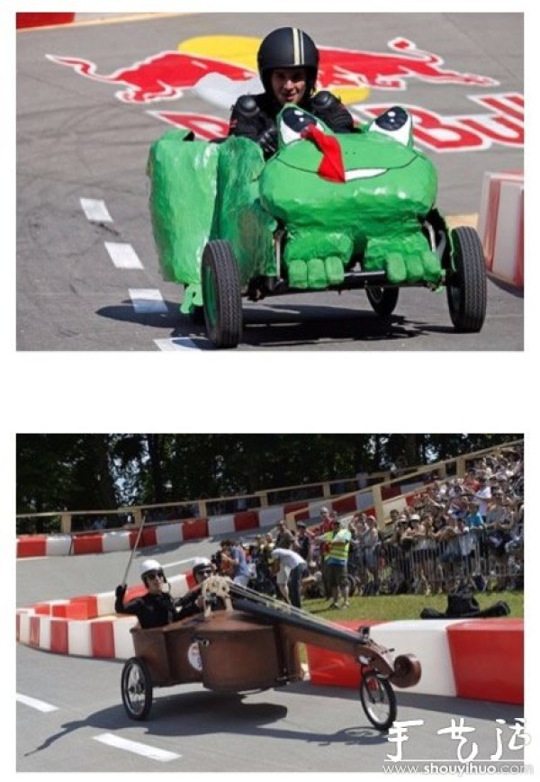 Londons soapbox racing competition, British creativity is invincible! 