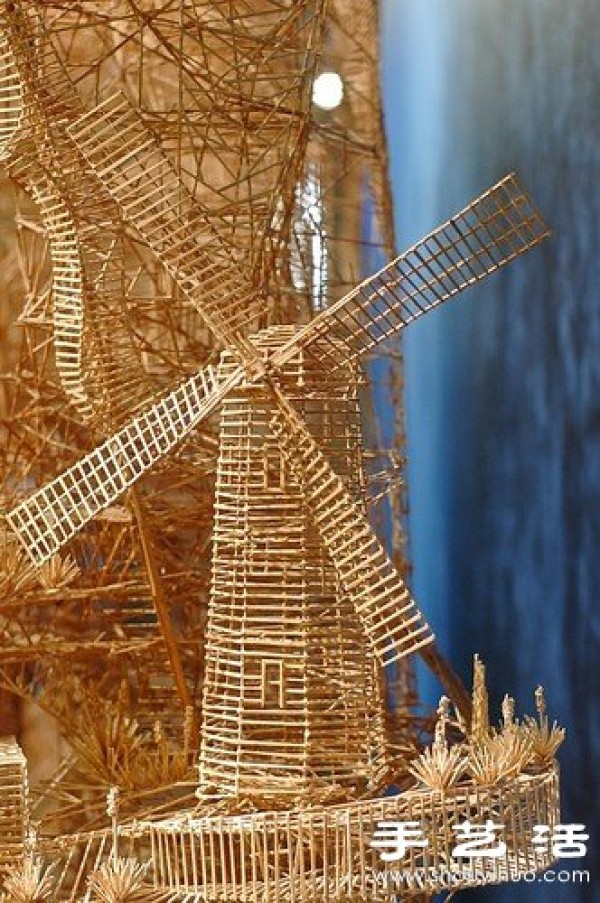 San Francisco street view model was handmade using 100,000 toothpicks in 35 years