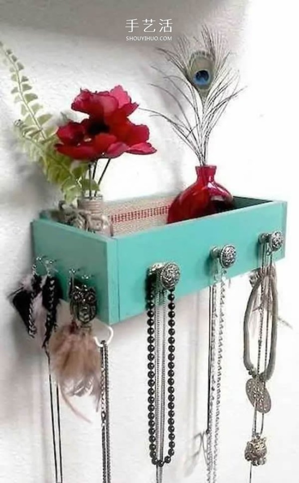 Creative DIY transformation of old drawers into beautiful and practical furniture