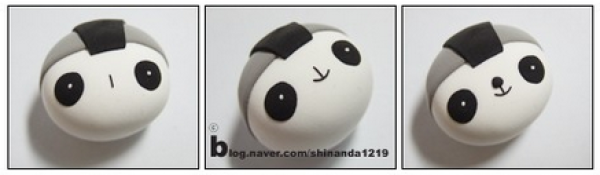 A manual illustrated tutorial for making Fuwa Jingjing dolls from soft clay