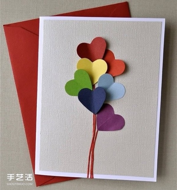 Five kinds of birthday greeting card pictures to make simple birthday card picture designs