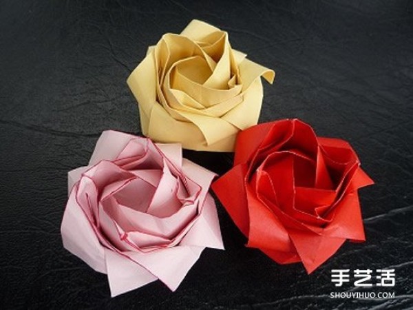 Japanese origami masters intricate rose origami tutorial with step-by-step illustration