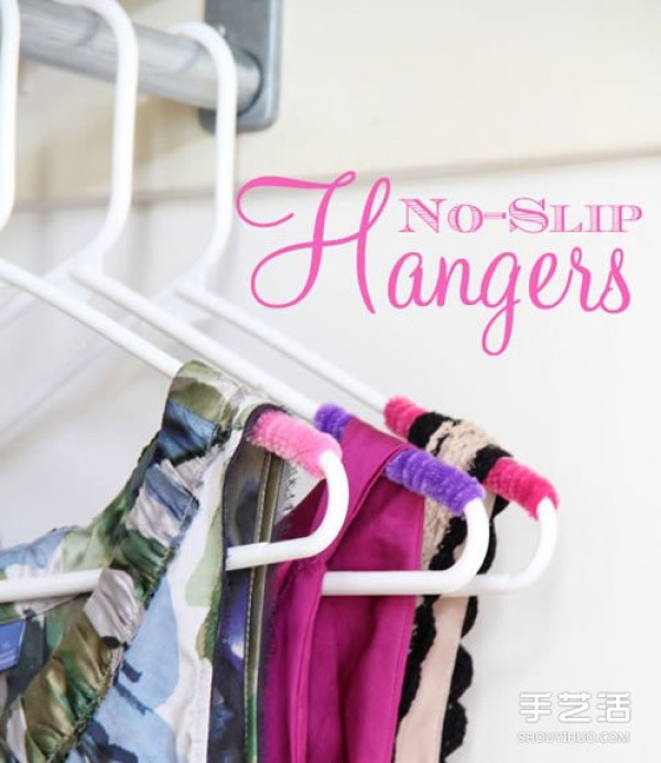 Mao Gen simply renovates old clothes hangers so that suspender clothes no longer slip off